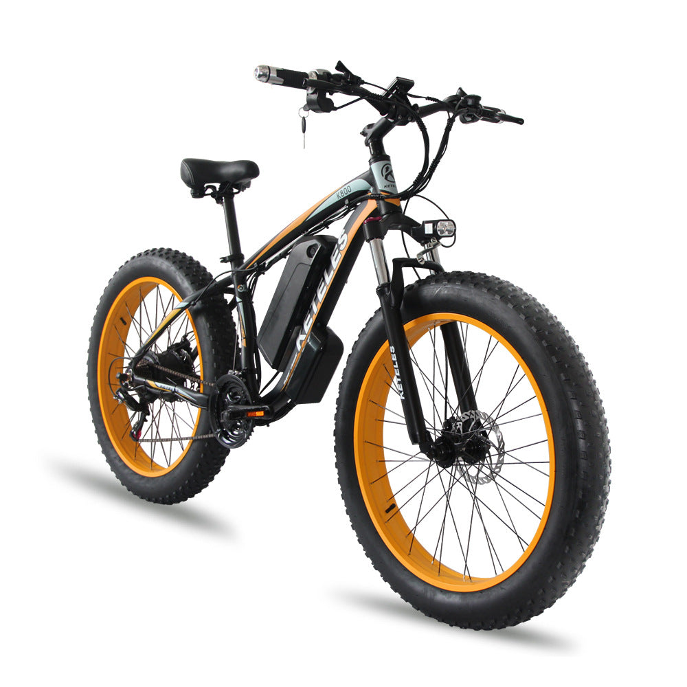 Fat Tire Electric Mountain Bike 48V 1000W Fatboy EBike