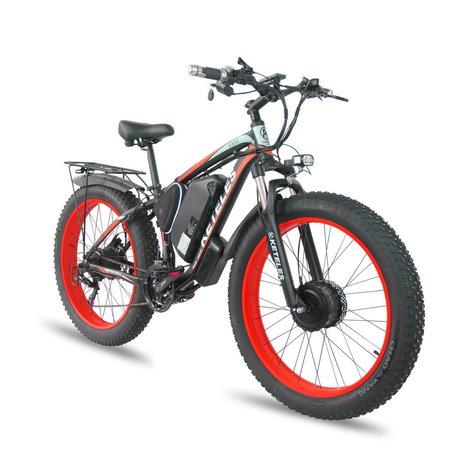 Fat Tire Electric Bike – Beach Cruiser Mountain Ebike