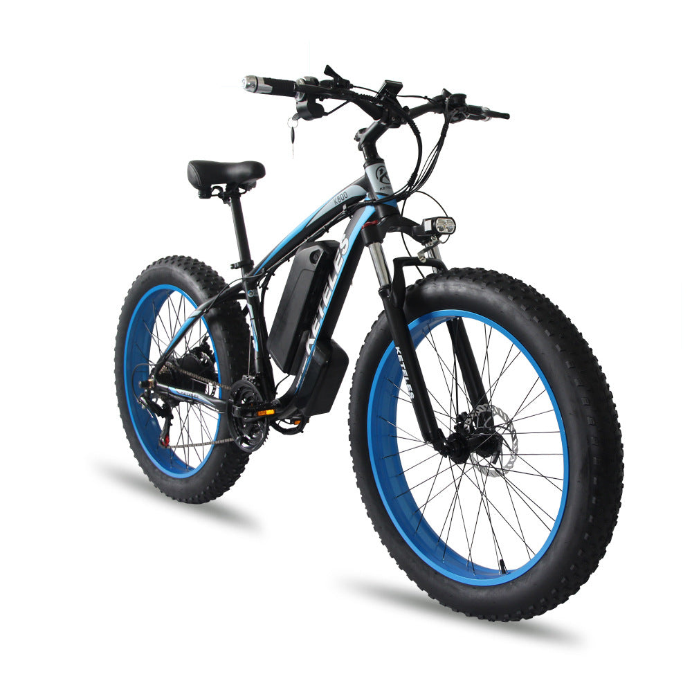 Fat Tire Electric Mountain Bike 48V 1000W Fatboy EBike