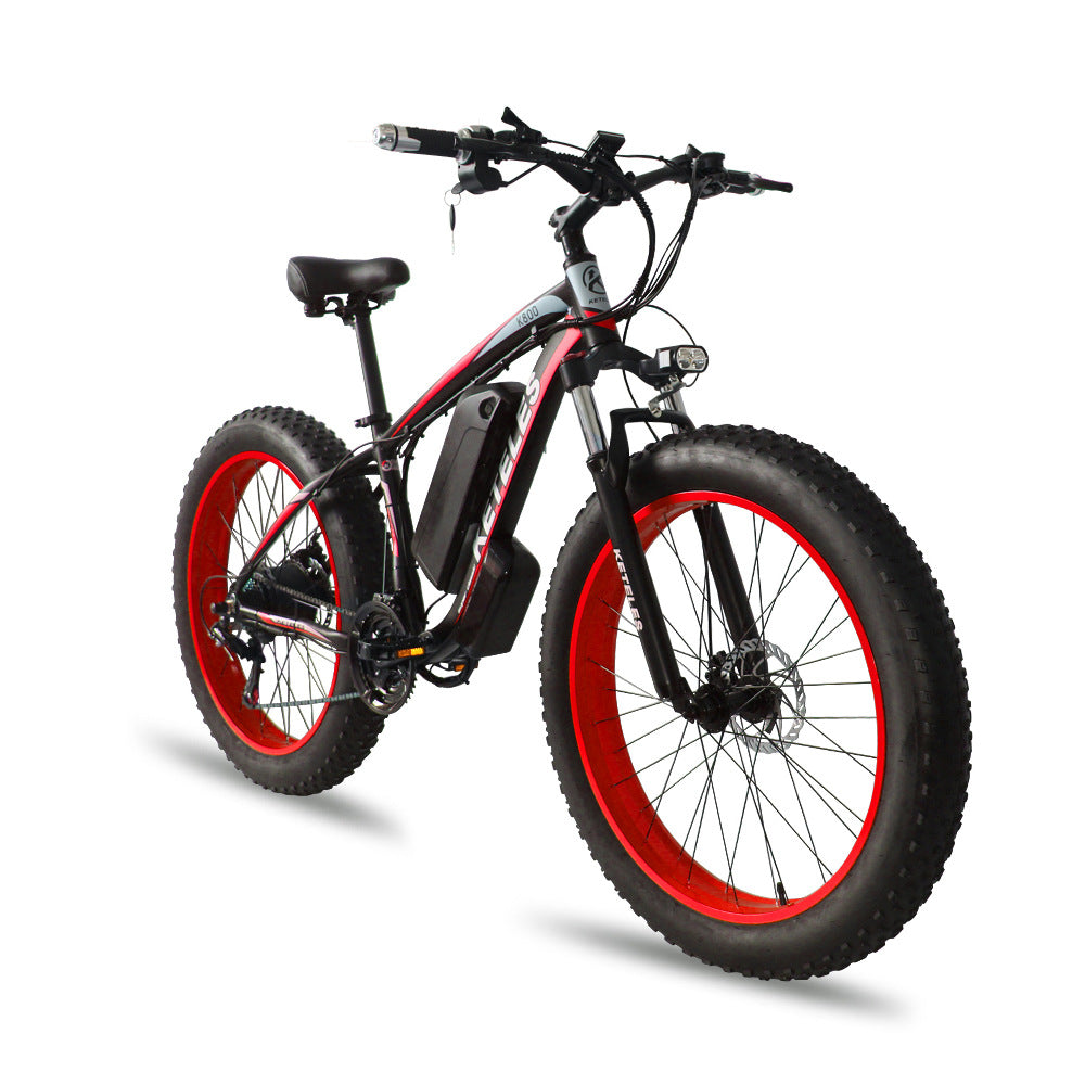 Fat Tire Electric Mountain Bike 48V 1000W Fatboy EBike